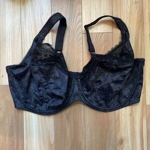 Elomi kim underwire stretch lace plunge bra